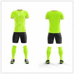 Factory direct sale custom design dry fit football kits soccer training clothes