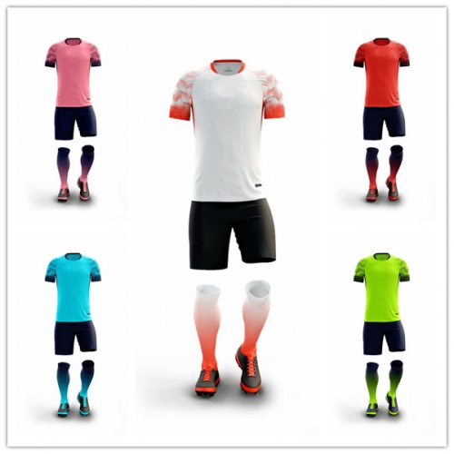 Teen Soccer Sports Customized Jersey New Model Sport Wear Football Training Clothes