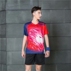 Quick dry Sublimation Printing badminton jersey