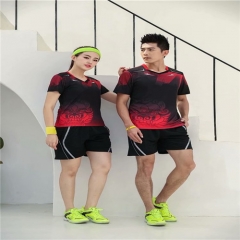 Free Design Breathable Fast Drying  Badminton Clothes