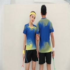 Free Design Breathable Fast Drying  Badminton Clothes