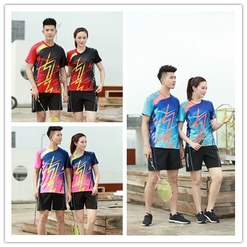 New Quick dry Badminton clothes Male/Female , sports Badminton sets