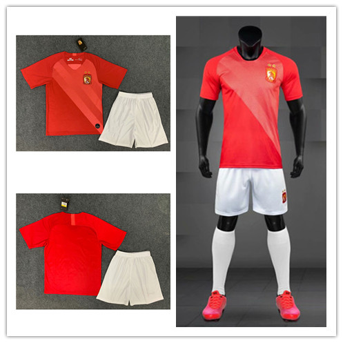 Guangzhou Evergrande Home Fans soccer jersey