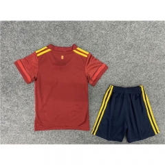 Custom whosale Spain home football clothes