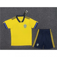 2020 European Cup Sweden Home Jersey