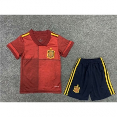 Custom whosale Spain home football clothes