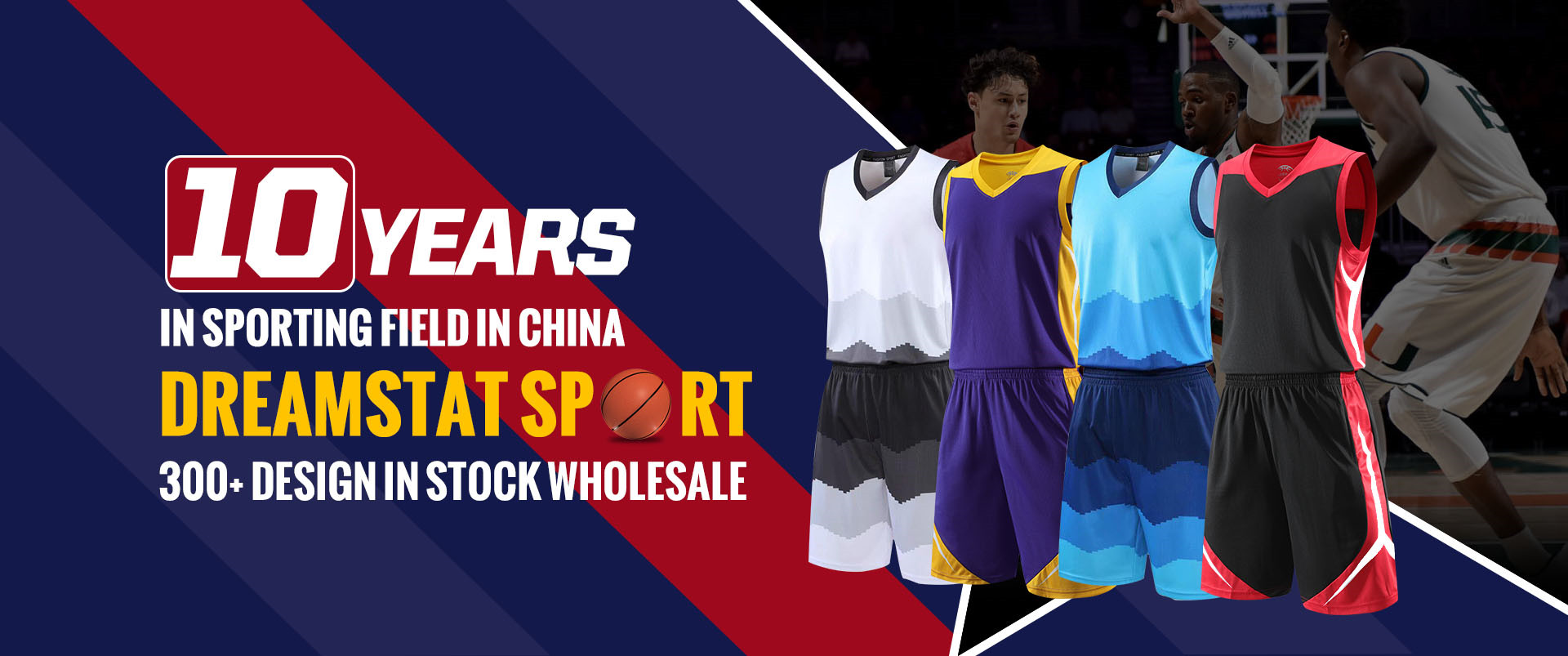 Basketball jersey china supplier