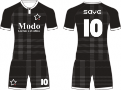 Popular sublimation printing football uniform jersey