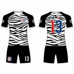 2019  short Sleeveless Black football Jerseys Design