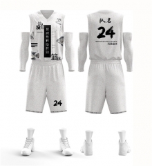 Customized digital basketball clothes