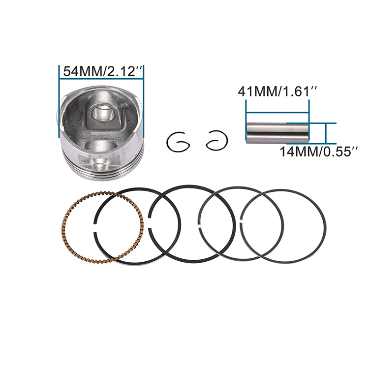 GOOFIT 54mm Piston Ring Kit Replacement For 125cc SSR Baja Roketa