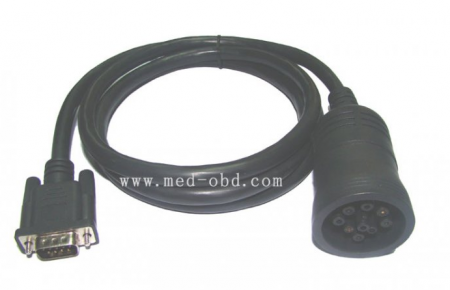 OBD2 Interface Truck J1939 9pin To DB9 Male Cable