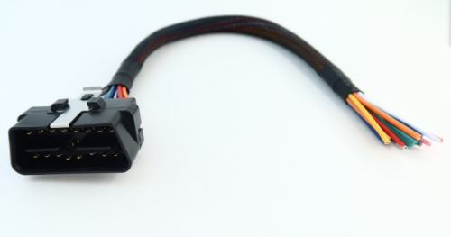 16pin OBD2 Male to Open End Pigtail cable