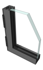 SLIM65 steel window system