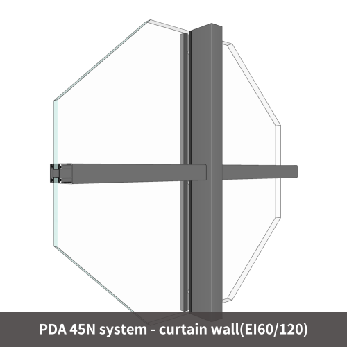 45N system steel curtain wall