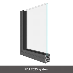 7025 steel window profile system