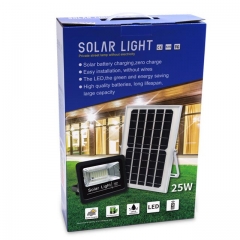 25W SMD Solar LED Fluter Aussen Strahler Scheinwerfer mit Fernbedienung IP66