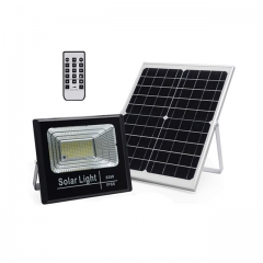 60W SMD Solar LED Floodlight Flood Light Lamp with Remote Control IP66