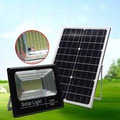 100W SMD Solar LED Floodlight Flood Light Lamp with Remote Control IP66