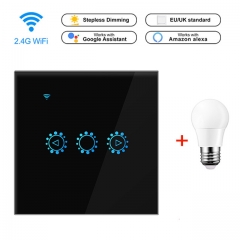 Smart Wifi Dimmen Switch Wi-fi Touch Dimmer remote control APP Voice Control