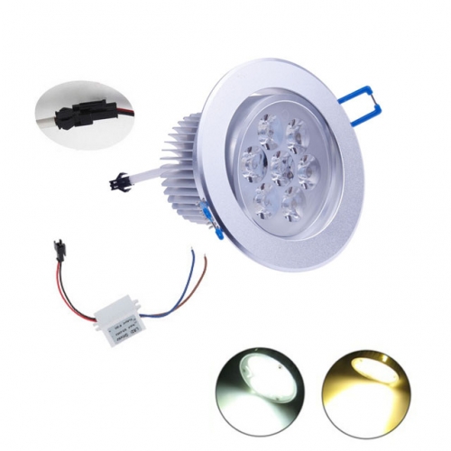 5W AC100V-245V LED Encastré Plafonnier Dimmable Angle de Vue Réglable