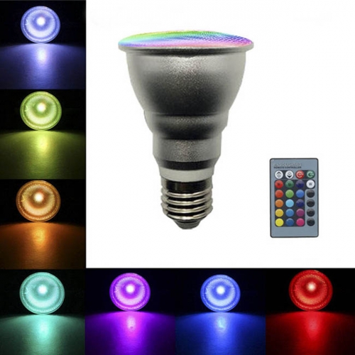 10W AC230V Farbwechsel RGB/RGBW PAR20 E27 LED Glühbirne Spotlampe Wasserdicht IP65