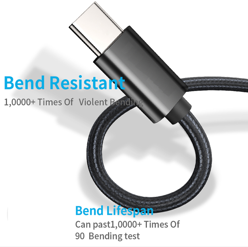 USB Type C Cable Fast Charging USB C Data Cord Usb-C Charger For SAM S10 S9 S8 Xiaomi MI 8 A2 Redmi Note 7 Type-C Cable