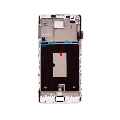 For OnePlus 3/3T OLED Display and Touch Screen Digitizer Assembly with Frame Replacement - White