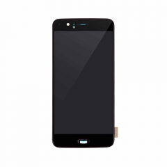 For OnePlus 5 OLED Display and Touch Screen Digitizer Assembly with Frame Replacement - Black