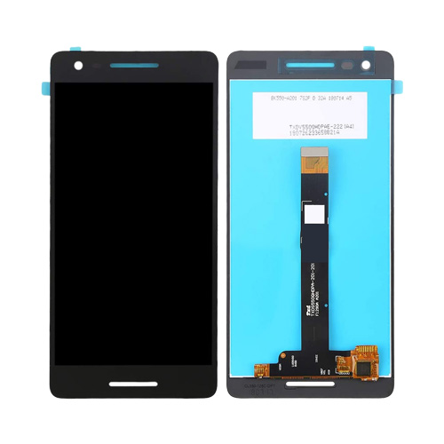 Accesorios de repuesto para teléfonos móviles Pantalla LCD y ensamblaje completo del digitalizador para Nokia 2.1