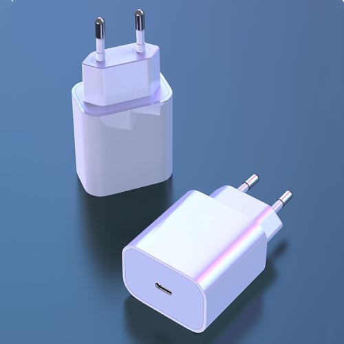 Para iPhone/iPad 20W Adaptador de corriente USB-C estándar de la UE | ari-elk.com