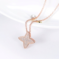 Stars and Pearl Necklace