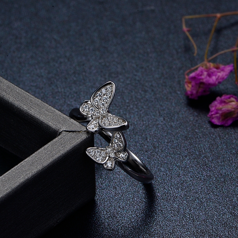 Butterfly Shape Open Ring