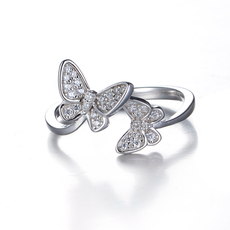 Butterfly Shape Open Ring