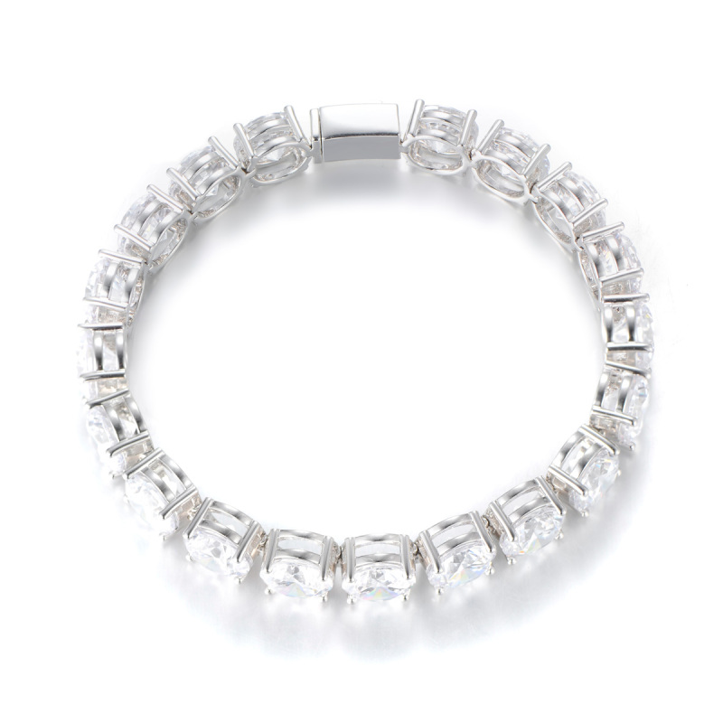 8mm AAA CZ Tennis Bracelet