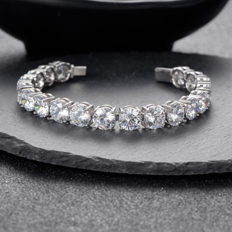 8mm AAA CZ Tennis Bracelet