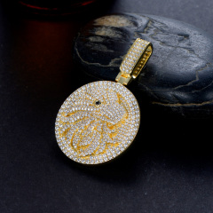 eagle coin pendant