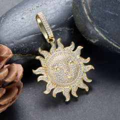 hiphop sun pendant