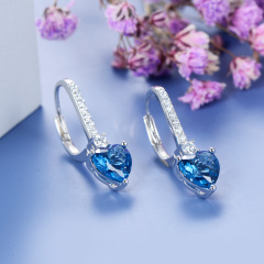 royalblue love earrings