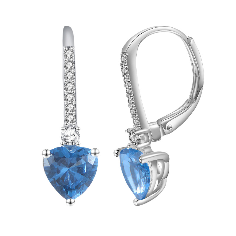 royalblue love earrings