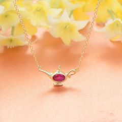 Jul. Birthstone Wonderful Lamp Necklace