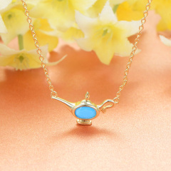 Dec. Birthstone Wonderful Lamp Necklace