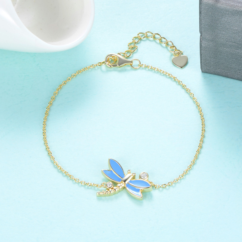 golden dragonfly bracelets