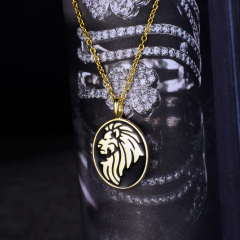 lion pendant necklace