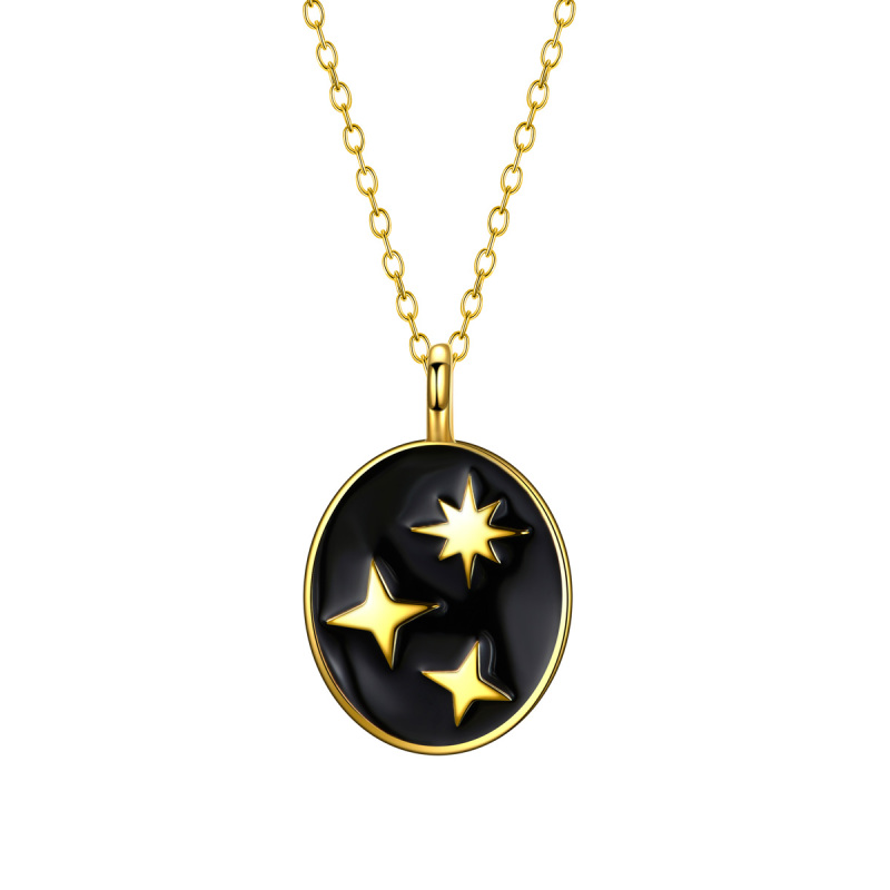 bright star pendant necklace