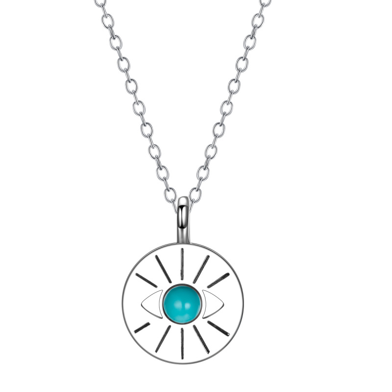 evil eye pendant necklace