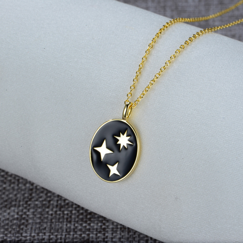 bright star pendant necklace