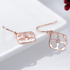 Four Leaf Clover HooK Earrings