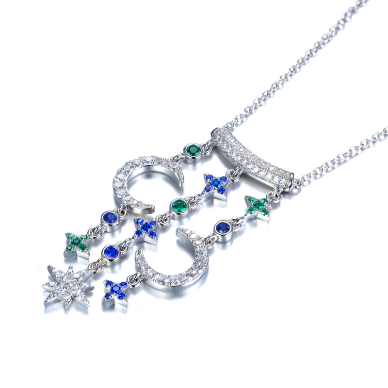 moon star necklace