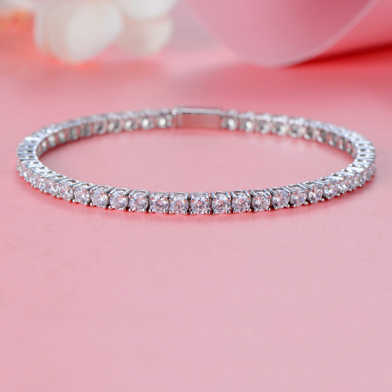 3mm AAA CZ Tennis Bracelet